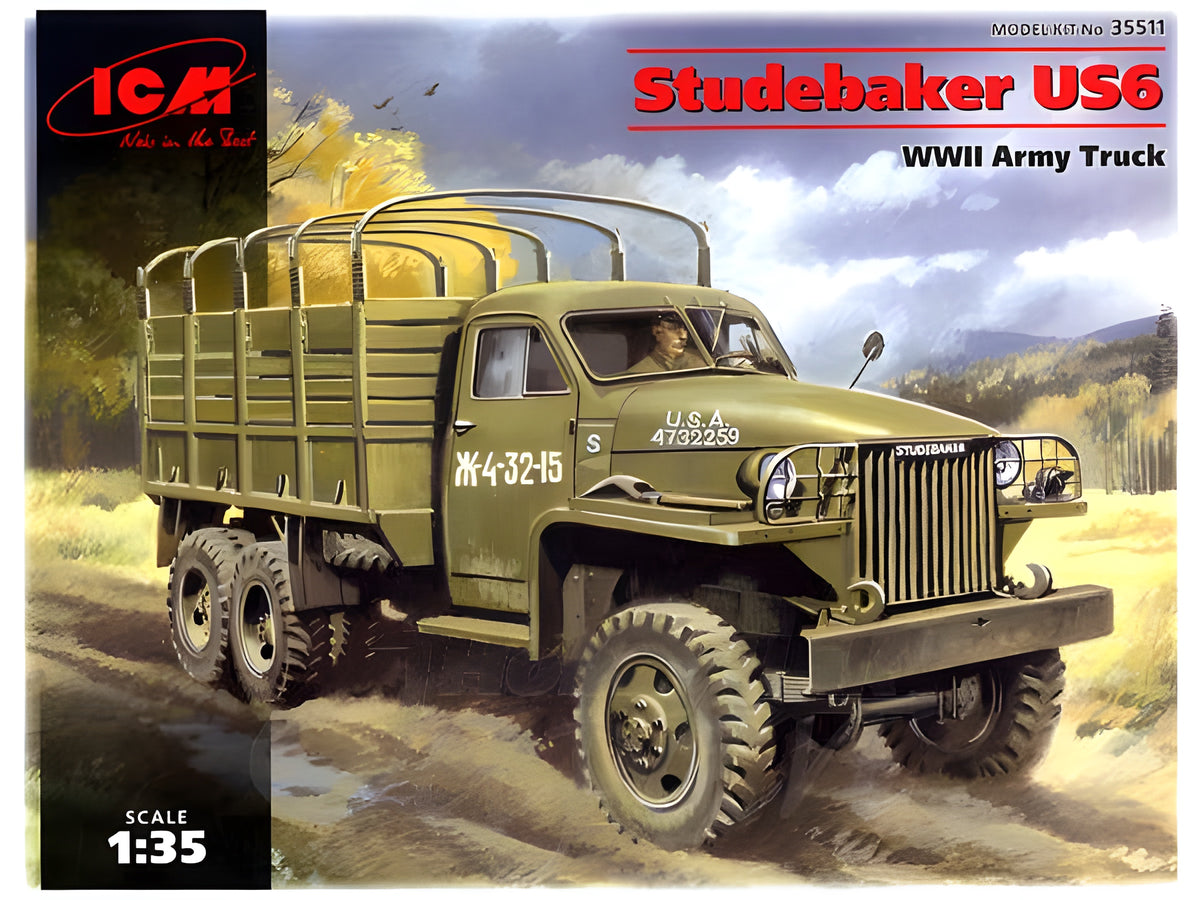 ICM 1/35 Studebaker US6, WWII Army Truck