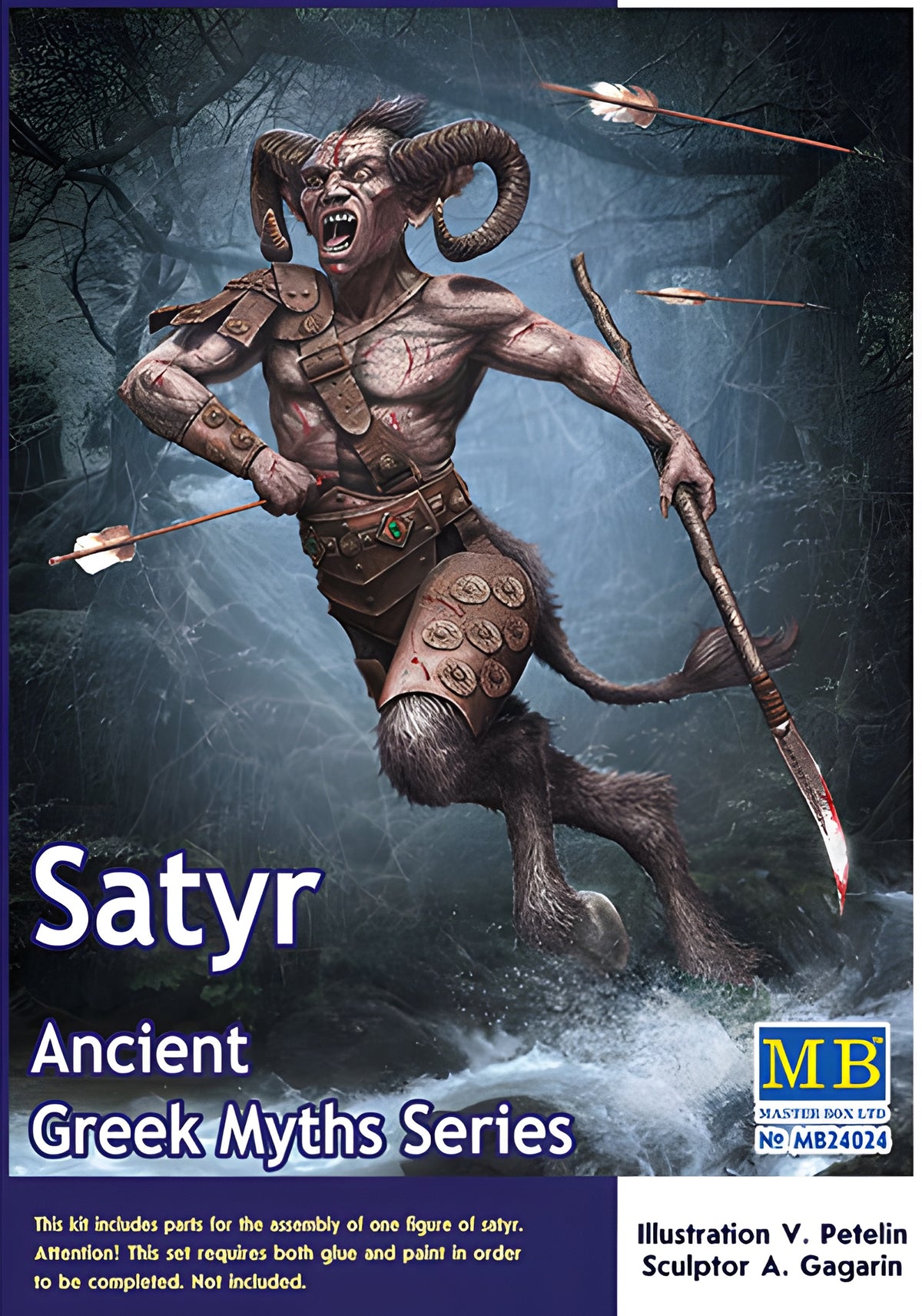 MASTER BOX 1/24 Ancient Greek Myths Series. Satyr