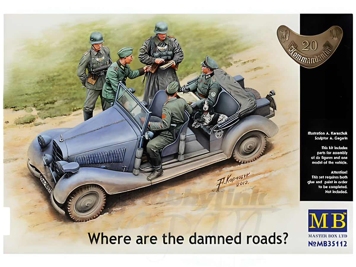 MASTER BOX Where are the damned roads