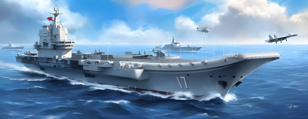 Meng 1/700 PLA Navy Shandong
