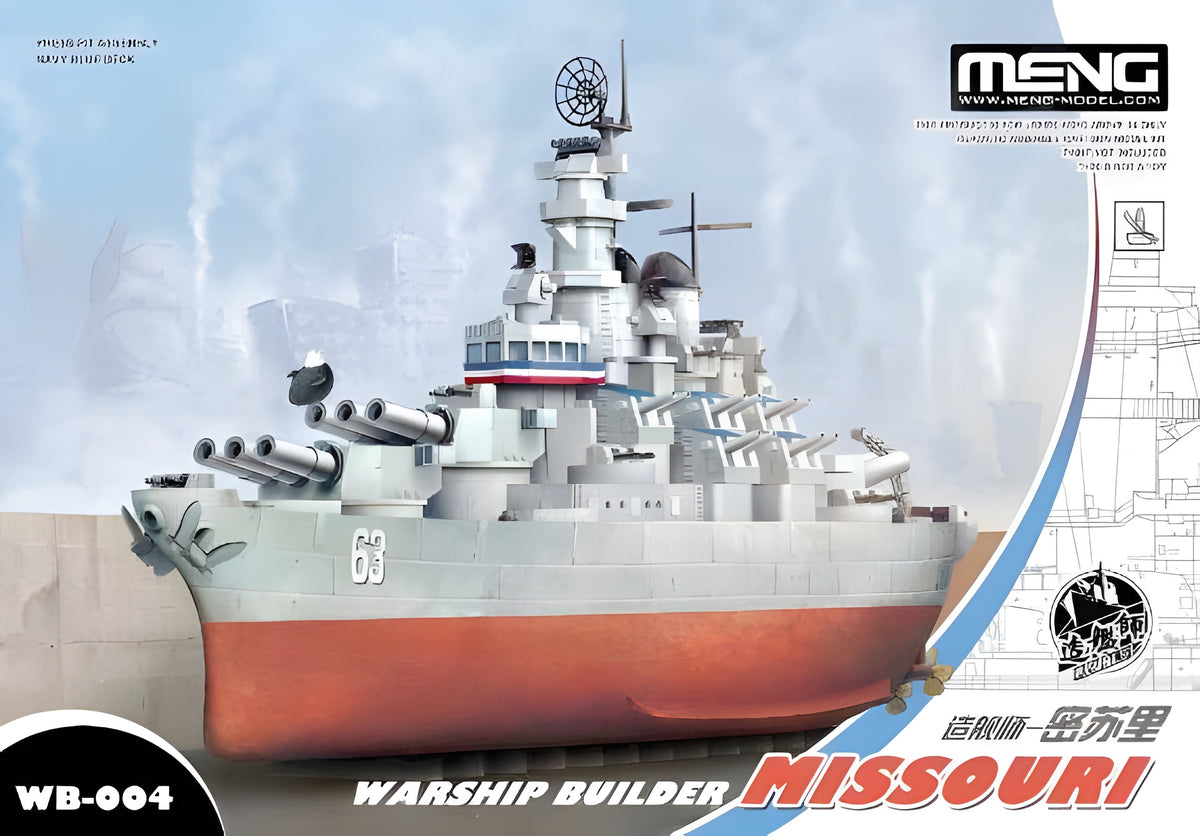 Meng Warship Builder Missouri