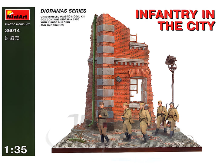 MiniArt 1/35 Infantry in the City