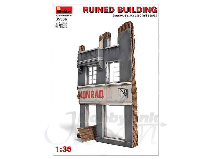 MiniArt 1/35 Ruined Building