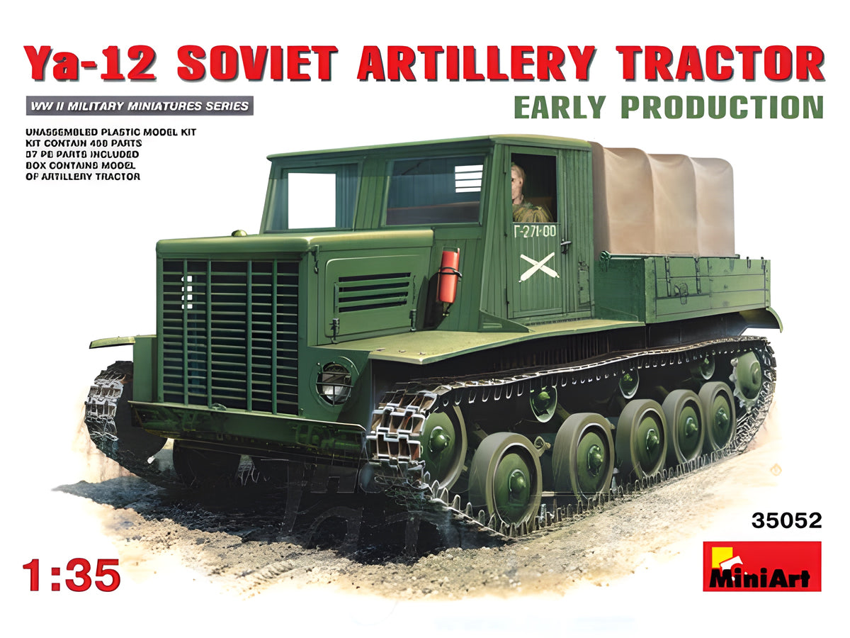 MiniArt 1/35 Soviet Artillery Tractor Ya-12.Early Prod.