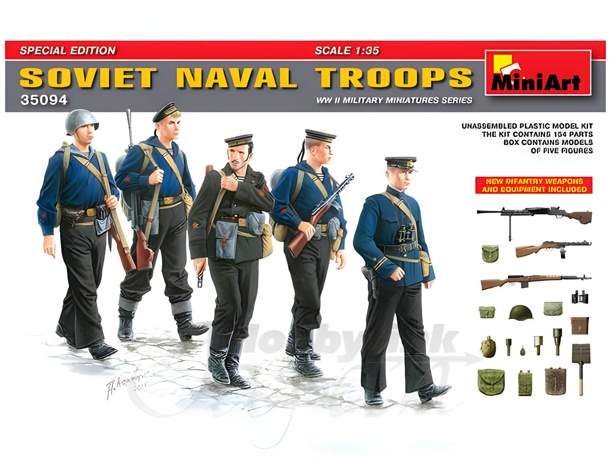 MiniArt 1/35 Soviet Naval Troops. Special Edition