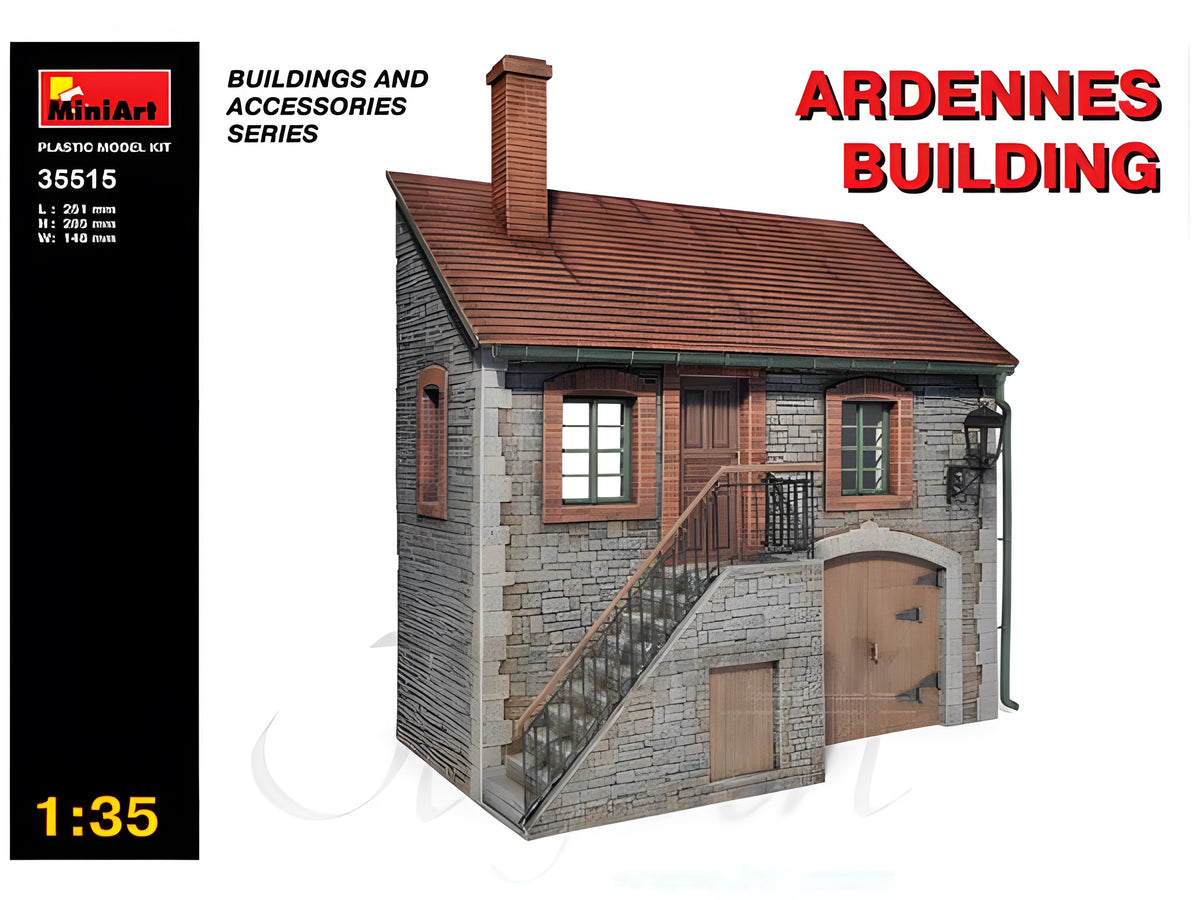MiniArt Ardennes Building (1/35)