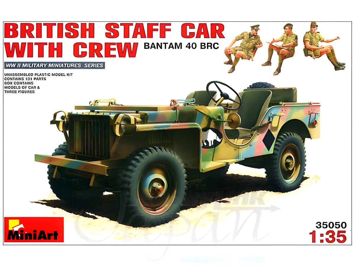 MiniArt British Staff Car w/Crew (1/35)