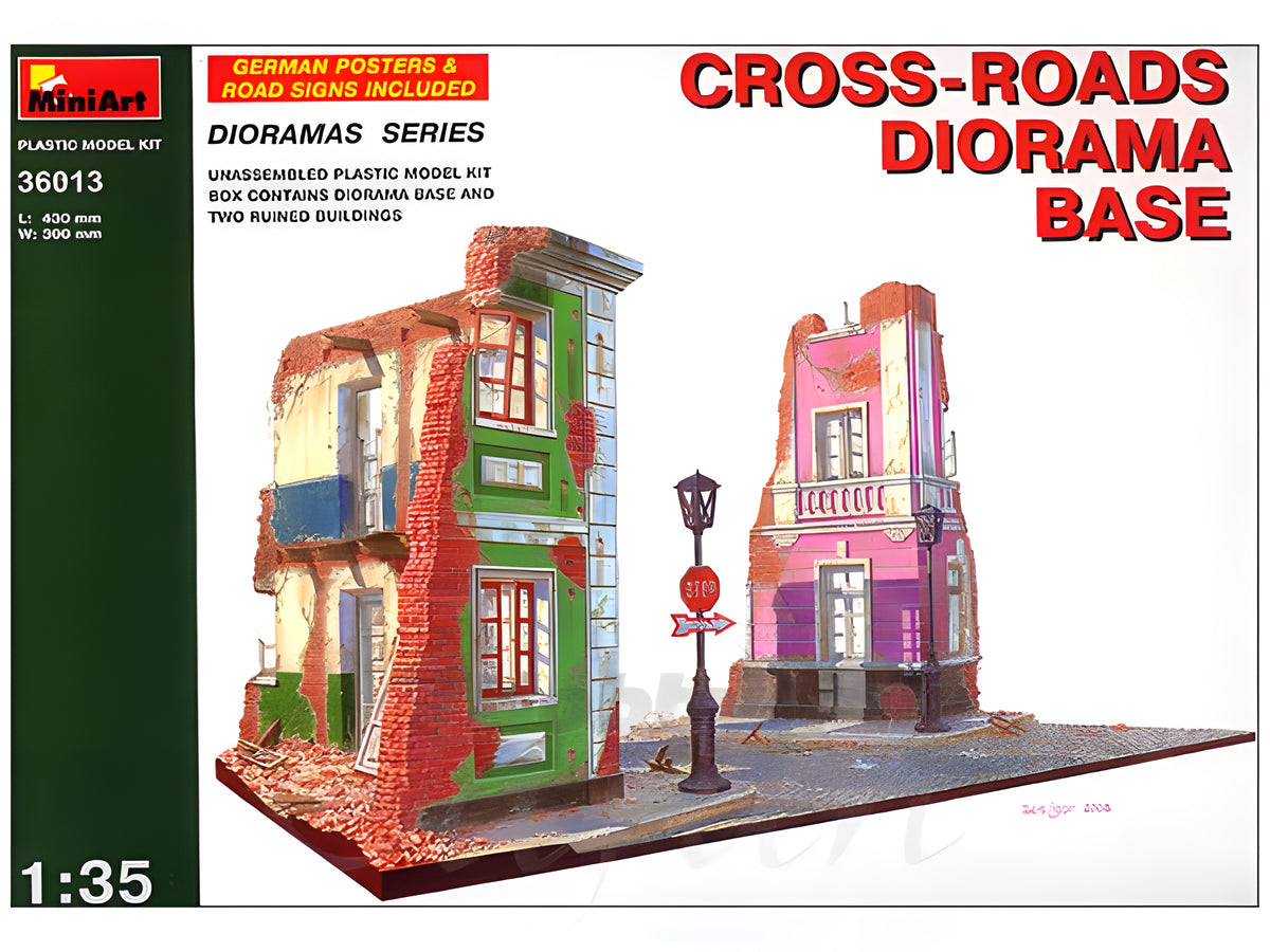 MiniArt Cross-roads Diorama Base (1/35)