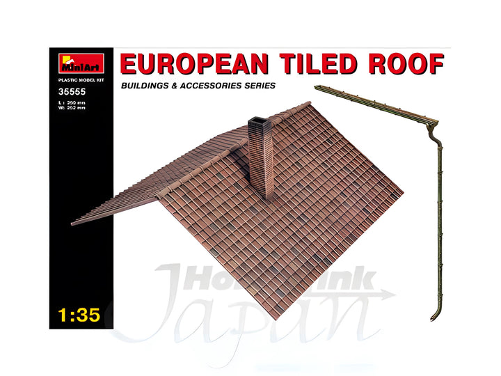 MiniArt European Tiled Roof (1/35)