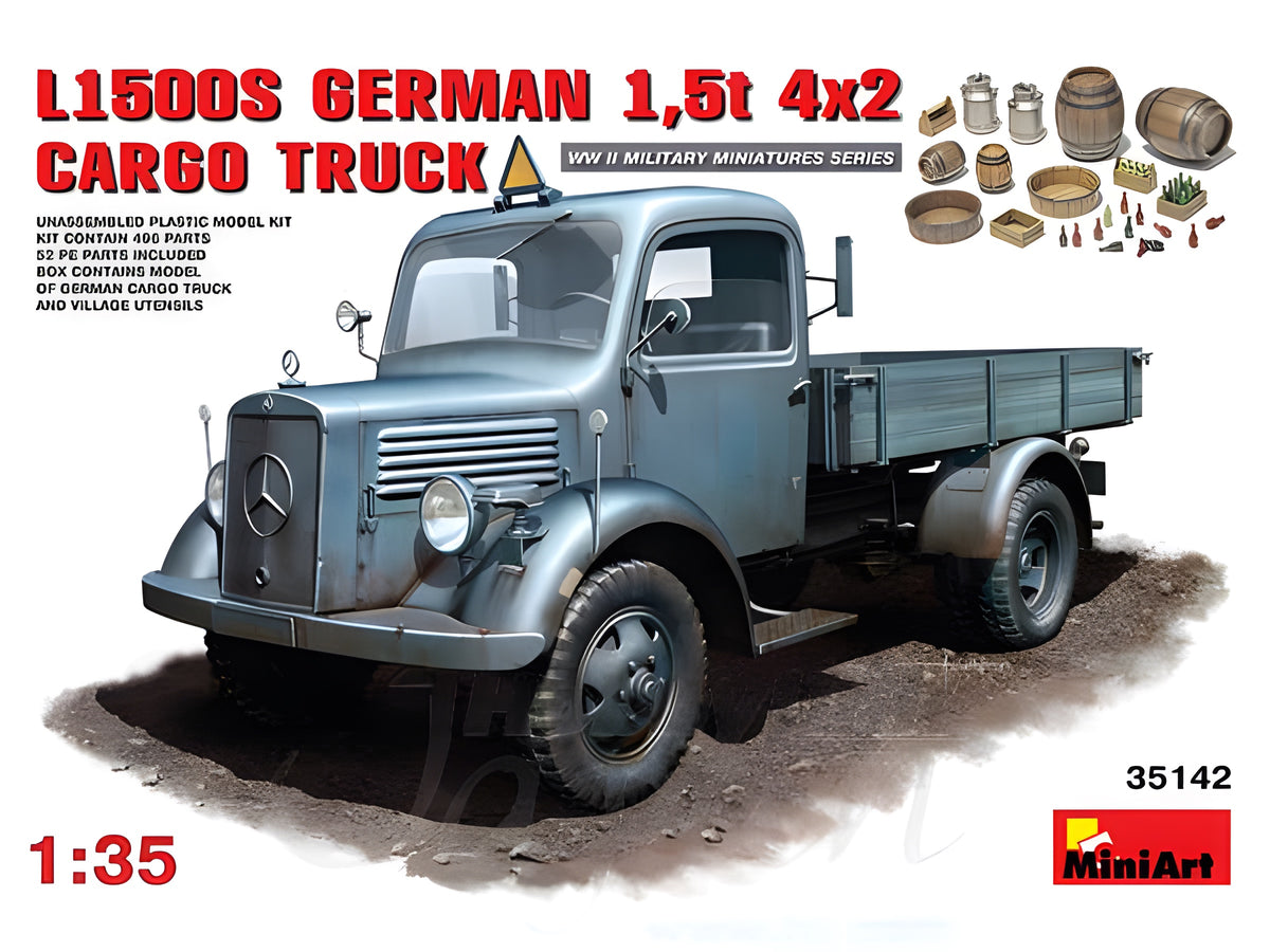 MiniArt L1500S. German 1,5t 42 Cargo Truck (1/35)