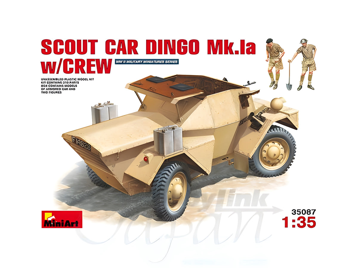 MiniArt Scout Car Dingo Mk 1a w/crew (1/35)