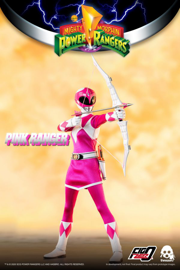 Three Zero Mighty Morphin Power Rangers - FigZero 1/6 Pink Ranger | 4897056203143
