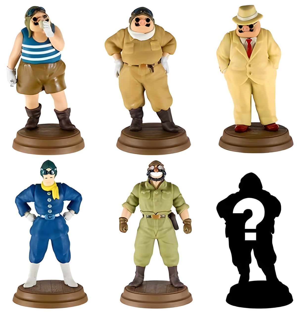 Benelic So Many Poses Porco Rosso Figurine Assorment 'Porco Rosso'
