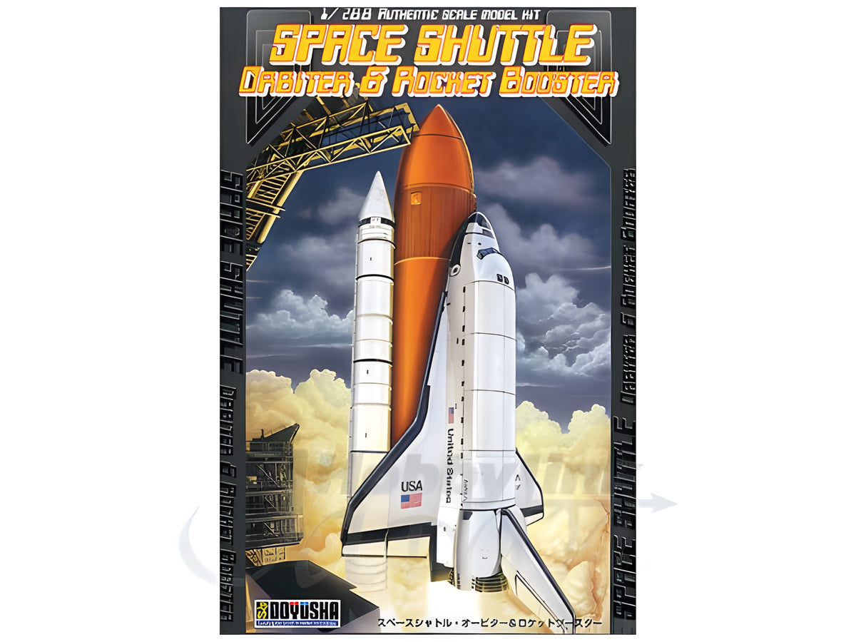 Doyusha 1/288 Space Shuttle Orbiter with Rocket Booster