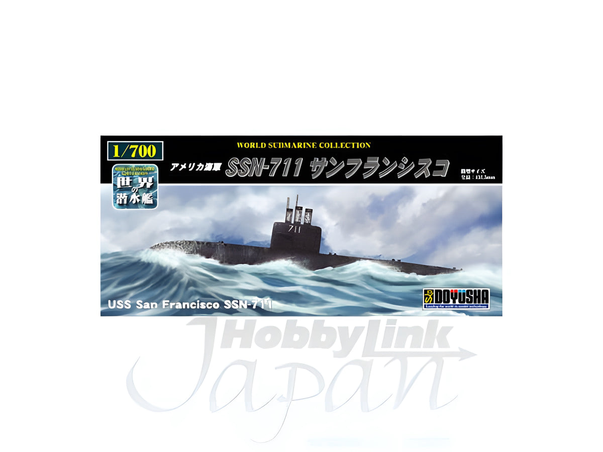 Doyusha 1/700 USS San Francisco SSN-711