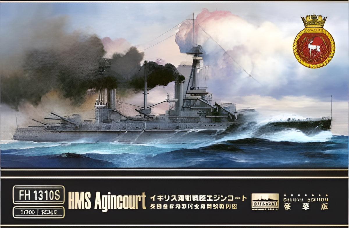 Flyhawk Model 1/700 HMS Agincourt (Deluxe Edition)