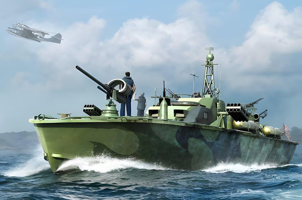 ILOVEKIT 1/48 US Navy Elco 80' Motor Patrol Torpedo Boat Late Type
