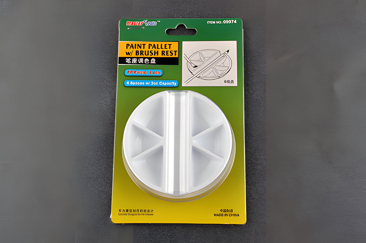 Master Tools Paint Pallet with Brush Rest