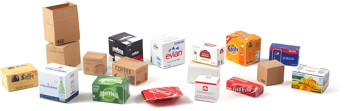 Matho 1/35 Cardboard Boxes - SMALL SET 1
