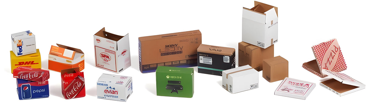 Matho 1/35 Cardboard Boxes - SMALL SET 2