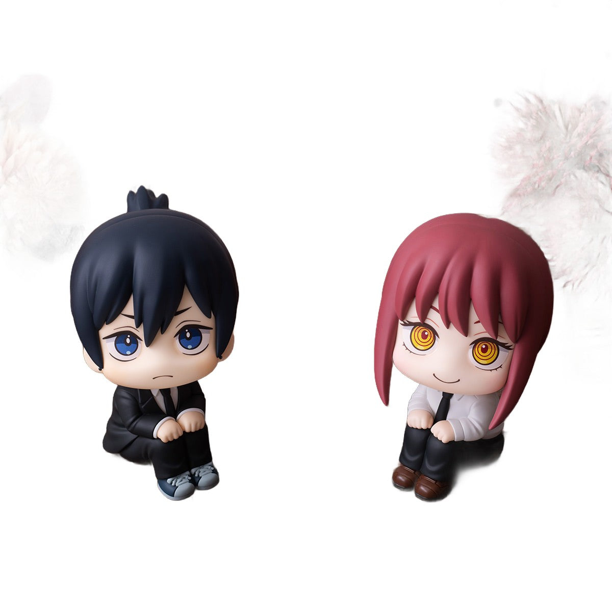 white background