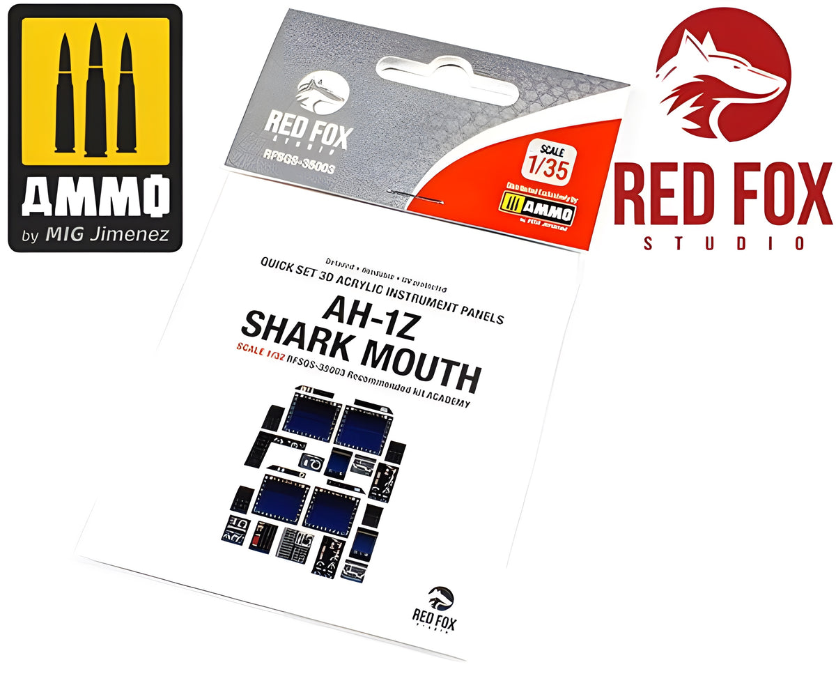 Red Fox Studio 1/35 AH-1Z "Shark Mouth" (for Academy kit)