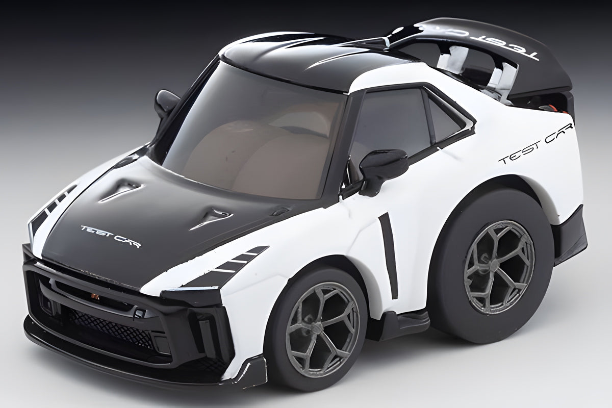 TomyTec Choro Q zero Z-81a NISSAN GT-R50 by Italdesign Test Car WHT