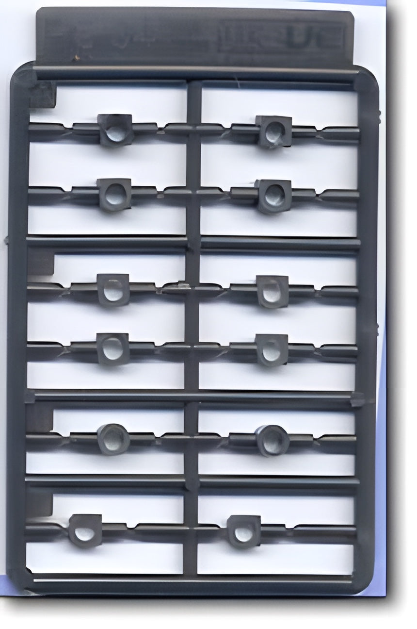 Wave PE SLEEVE PC-04 - Poly Caps and Connectors for Moving Mecha Parts, 4mm