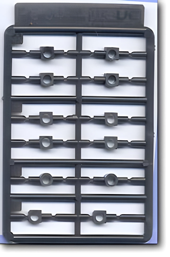 Wave PE SLEEVE PC-04 - Poly Caps and Connectors for Moving Mecha Parts, 4mm