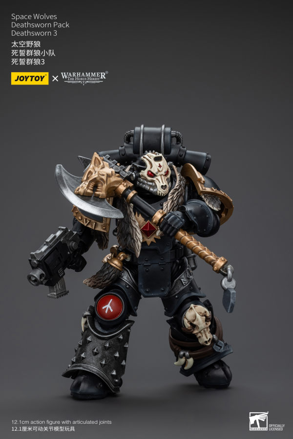 Joy Toy Space Wolves Deathsworn Pack Deathsworn 3 | 6973130376090