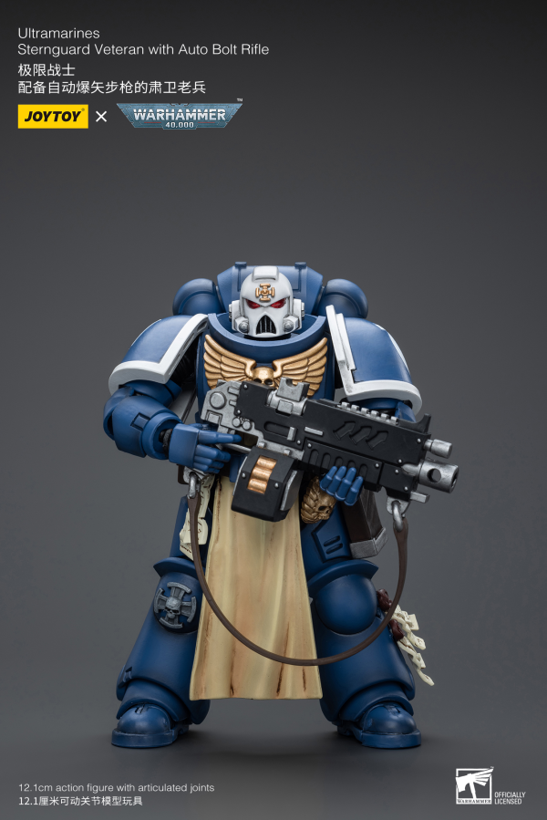 JOYTOY Ultramarines Sternguard Veteran with Auto Bolt Rifle | 6973130379824