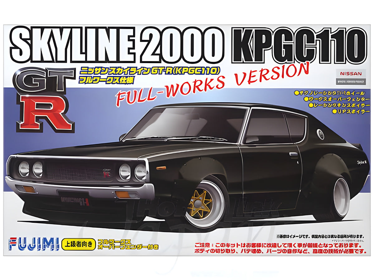 Fujimi 1/24 KPGC110 Skyline 2000 GT-R Full Works