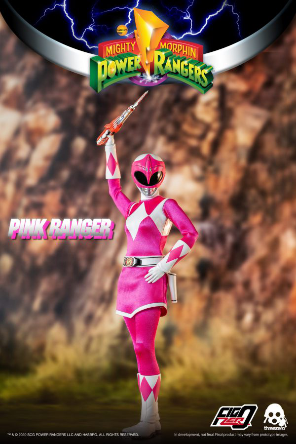 Three Zero Mighty Morphin Power Rangers - FigZero 1/6 Pink Ranger | 4897056203143