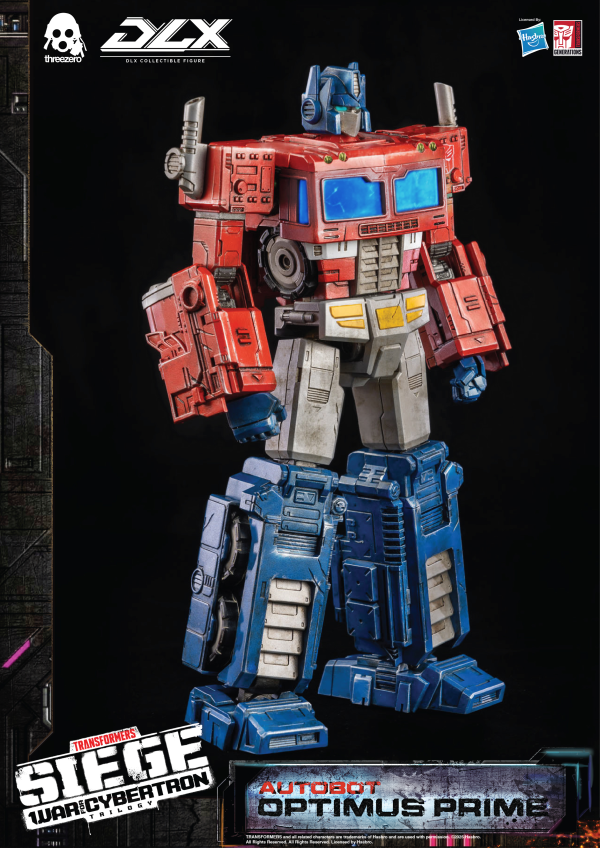 threezero Transformers: War for Cybertron Trilogy - DLX Optimus Prime | 4895250816343