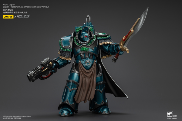 JOYTOY Alpha Legion Legion Praetor in Cataphractii Terminator Armour | 6927054401260
