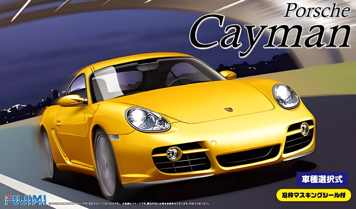 Fujimi 1/24 Porsche Cayman/Cayman S w/Window Frame Masking Seal