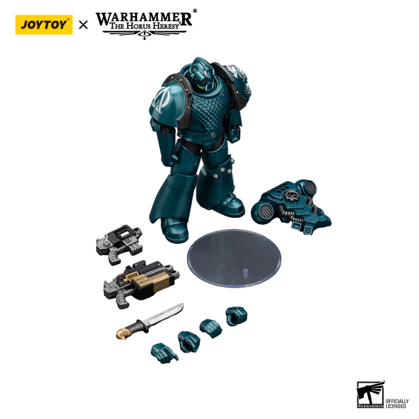 JOYTOY Alpha Legion Headhunter With Banestrike Combi-Bolter And Power Dagger(6927054401406)(6927054401406)