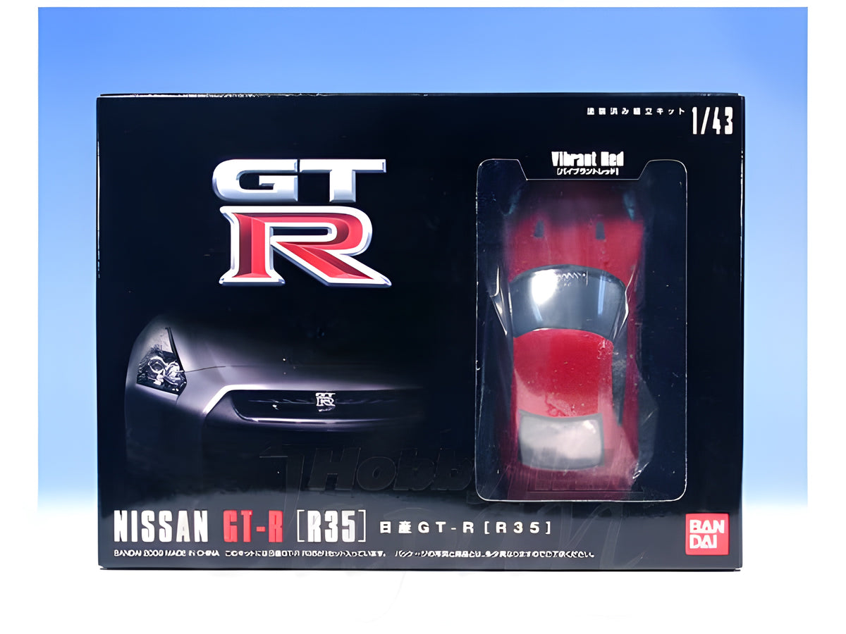 1/43 Nissan GT-R (R35 Vibrant Red)