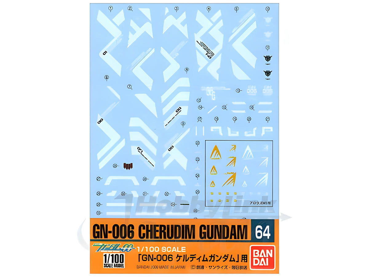 Gundam Decal 64 - 1/100 Cheridum Gundam