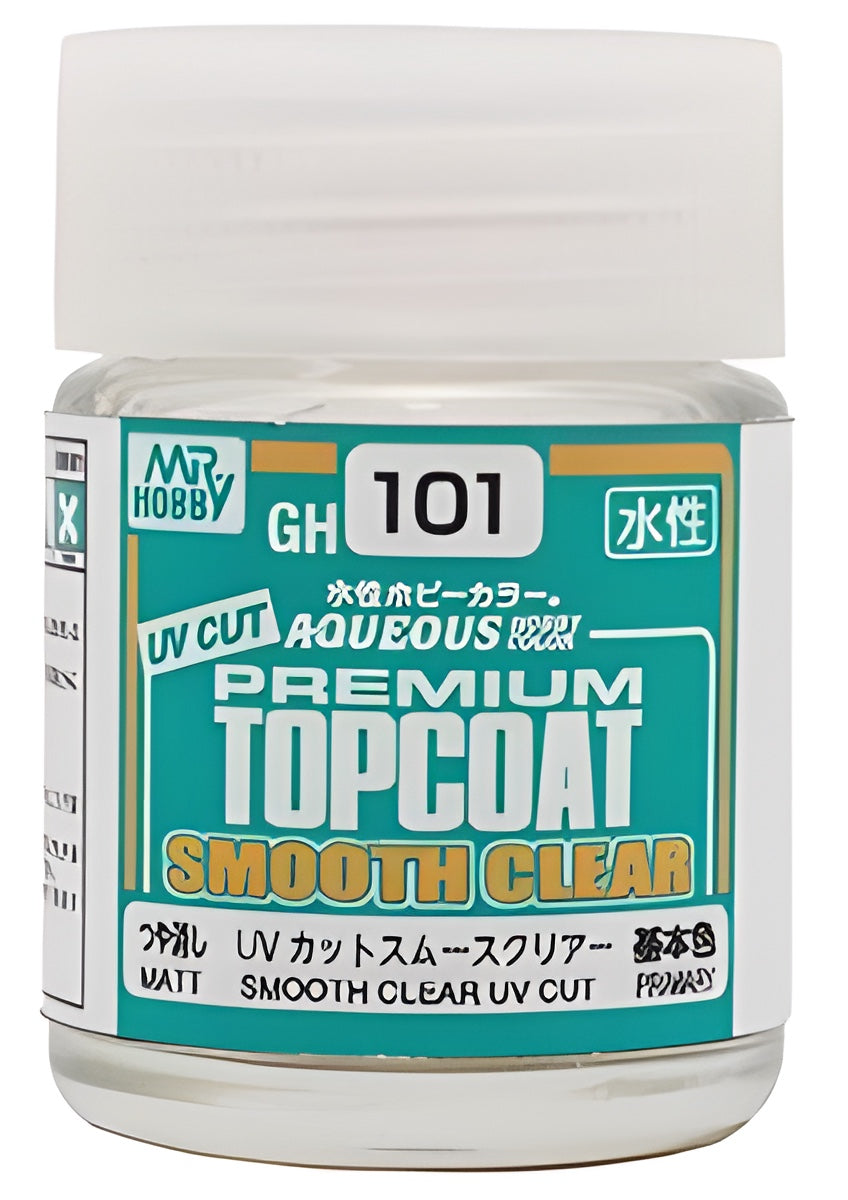 Mr Hobby Premium Top Coat UV Cut Smooth Clear