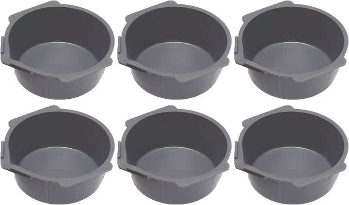 Mr Hobby Mr.PAINT CUP GRAY (6PCS)