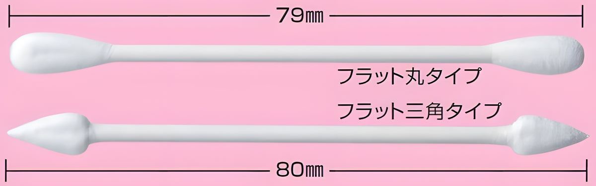 Mr Hobby Mr. Cotton Swab (Flat Round / Triangle Type)