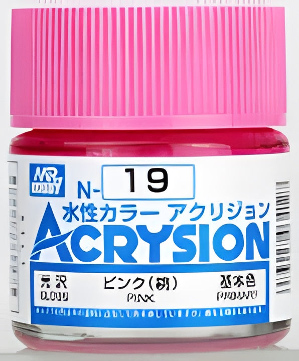 Mr Hobby Acrysion N19 - Pink (Gloss/Primary)