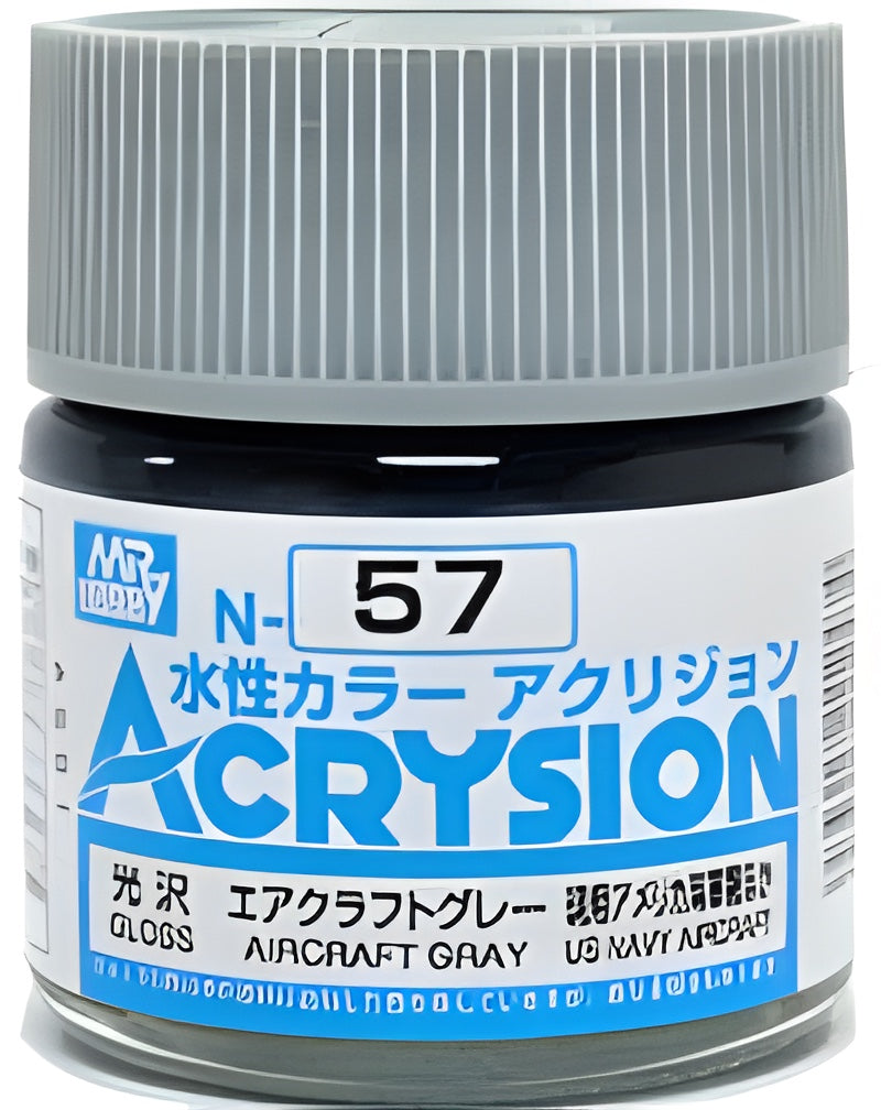 Mr Hobby Acrysion N57 - Aircraft Gray (Gloss/Aircraft)