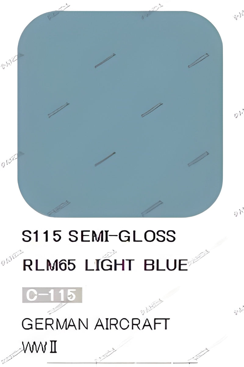 Mr Hobby Mr Color Spray - S115 RLM65 Light Blue (Semi-Gloss/Aircraft)