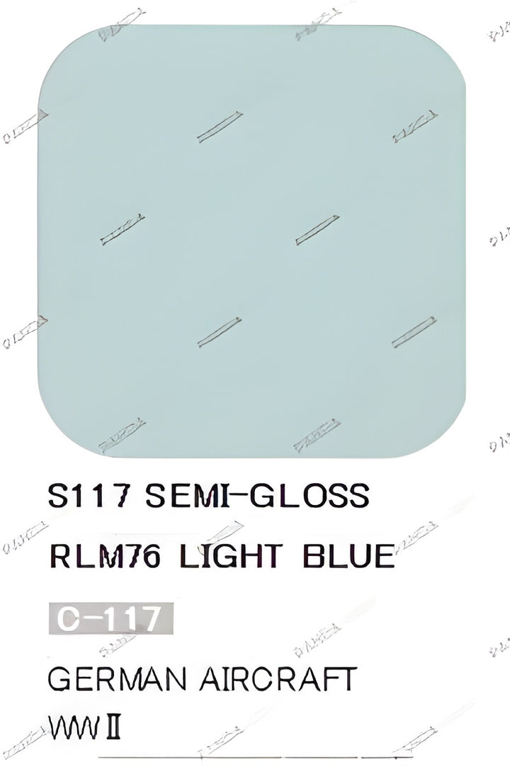 Mr Hobby Mr Color Spray - S117 RLM76 Light Blue (Semi-Gloss/Aircraft)