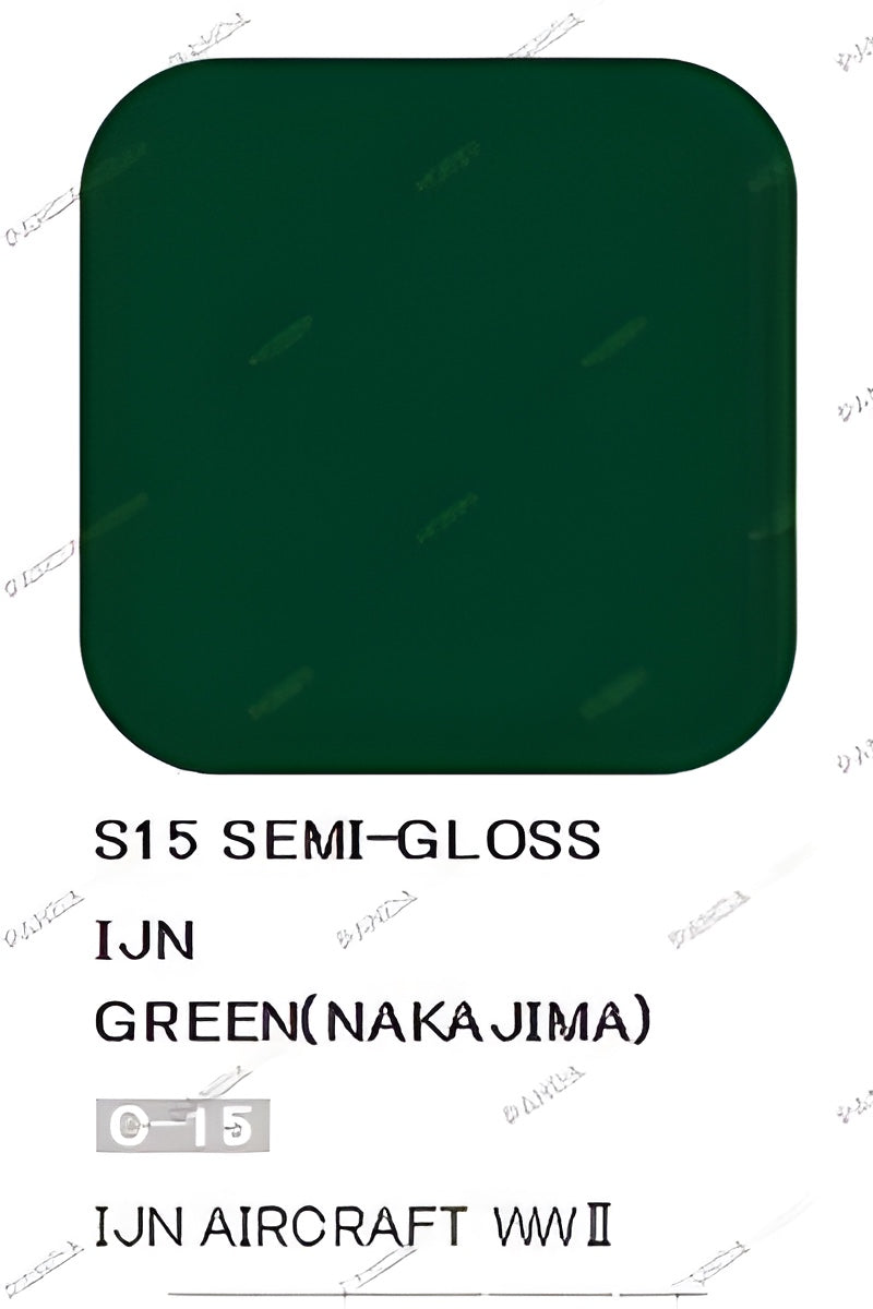Mr Hobby Mr Color Spray - S15 IJN Green Nakajima (Semi-Gloss/Aircraft)
