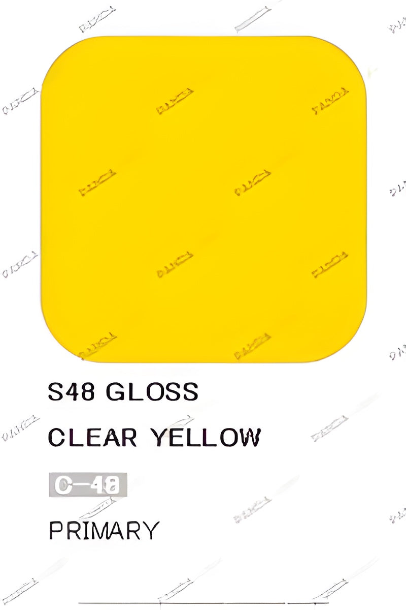 Mr Hobby Mr Color Spray - S48 Clear Yellow (Gloss/Primary)