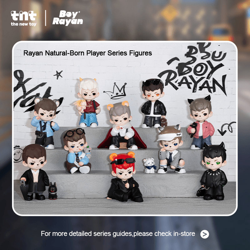 Rayan Natural-born Player series figures Rayan (Box of 9)