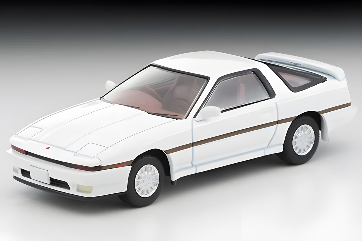 Tomica Limited Vintage 1/64 LV-N106E Toyota Supra 3.0GT Turbo White 1986